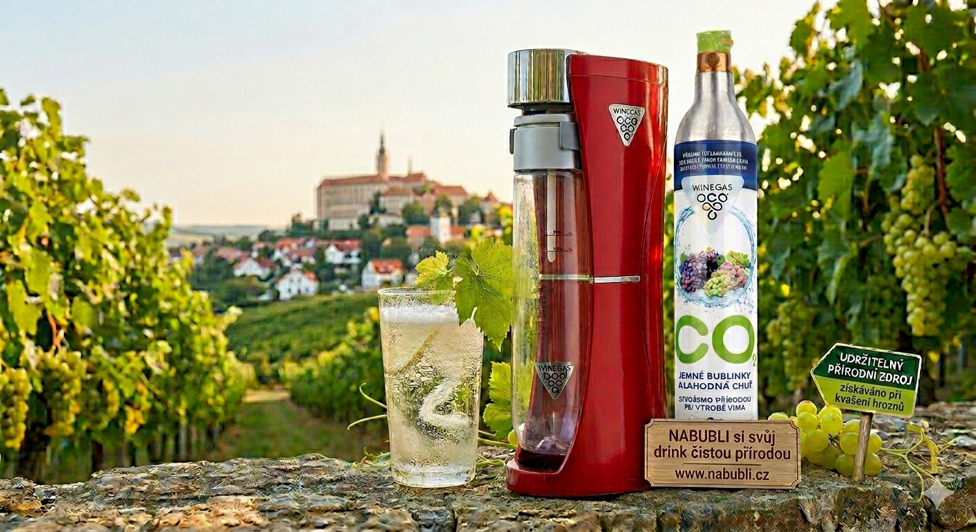NABUBLI WINEGAS VINOHRAD Water s vinnými estery